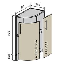 Нижний модуль Мода мат № 37+ низ 28-82 постачання припинено